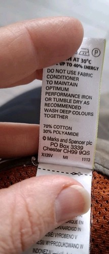 M&S Stormwear Shorts Mens 40" Khaki Green Mint Condition - Picture 6 of 6