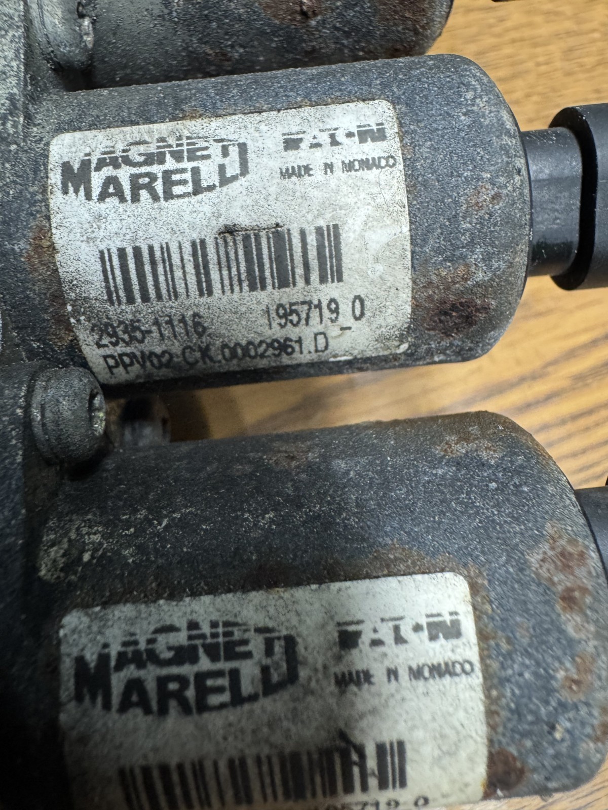 2005-07 Maserati Quattroporte F1 Transmission Hydraulic Gear Pump Valve OEM 58K
