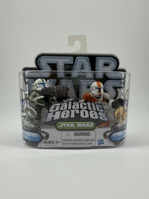Star Wars Galactic Heroes Republic Commandos Fixer and Boss 2-pack