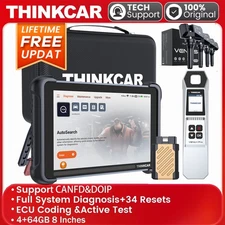 2025 ThinkScan 689BT Car Diagnostic Scan Tool Bidirectional E.CU Coding All Free