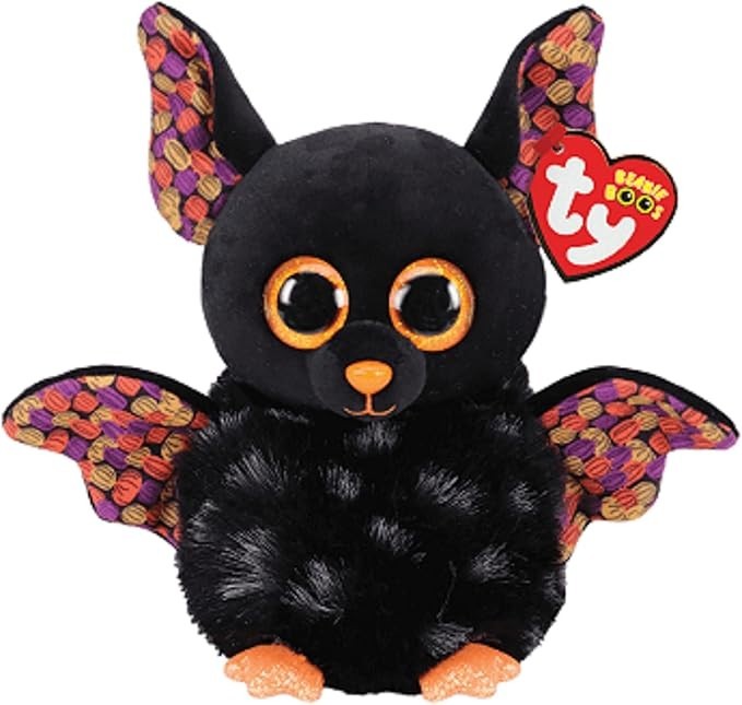 Ty Beanie Baby Boos 36237 Radar Black Bat Halloween / 15cm NEW