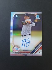 2019 Bowman Chrome Prospects Auto Refractor /499 Nick Green #CPA-NG Auto