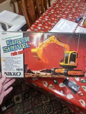 Nikko Super Shovel RC Excavator vintage boxed complete with battery and charger