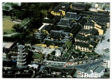Longhua Buddhist Tower and Temple Shanghai City View Postcard
