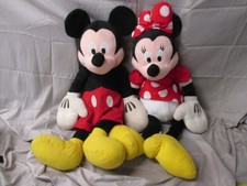 Disney Mickey and Minnie Mouse Plush Stuffed Animal Toys R Us Exclusive 29 in.