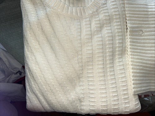 NWT QVC Denim & Co. Women’s Long Sleeve Sweater Sz. Medium Detachable Turtleneck - Picture 3 of 6