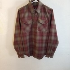 Dixxon Flannel Co The Juarez Pearl Snap Button Plaid Long Sleeve Men  s XS NWT
