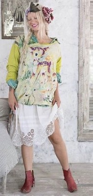 Magnolia Pearl Dama Dama Deer Viggo Tee Long Sleeve Dew Drop SOLD OUT  
