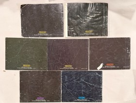 Nintendo NES - 7 Game Manual Lot - Clu Clu Land, Urban Champion, Punch Out!!