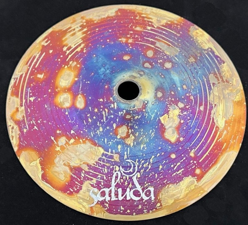 8" SALUDA ELECTRIFIED THIN SPLASH CYMBAL