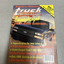 Truck & Sport Utility Performance Apr/1993/supercharged Sm- Block Suburban F11B