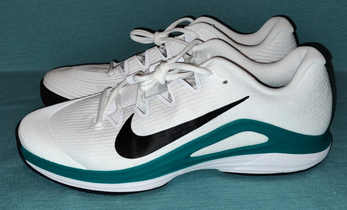 NikeCourt Air Zoom Vapor 12 HC White Radiant Emerald for Sale