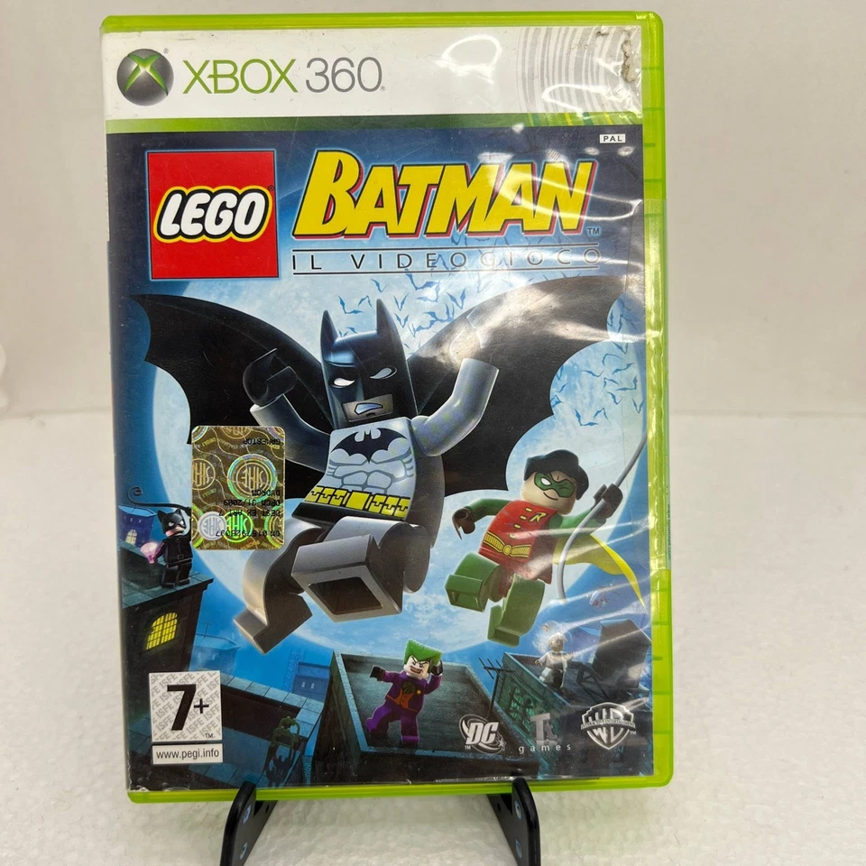 LEGO Batman Il Videogioco xbox 360 Microsoft PAL ITA completo manuale Italiano - Immagine 2 di 4
