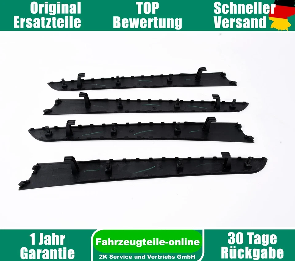 Porta Modanatura Set Alluminio Opaco Spazzolato Audi A5 8TA Sportback 8K0867409 - Immagine 2 di 4