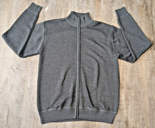 Stillwater Supply Co. Men  s 2XL Full Zip Sweater  Gray Long Sleeve Ribbed Trim