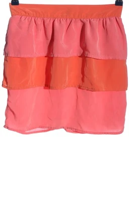 H&M Jupe à volants Dames Jupe T EU 36 rose-orange clair style décontracté - Photo 1/4