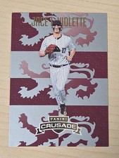 2025 Panini Crusade Gold Foil Jace LaViolette #108 Texas A&M Aggies Prospect
