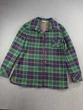 Vintage 70's Plaid Pointed Collar Cuffed Shirt Brady Bunch Personal 10