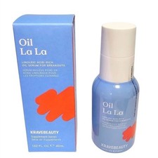 Krave Beauty Oil La La Linoleic Acid-Rich Oil Serum Breakout Treatment 1.52oz