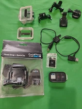 GoPro parts, Head Strap, Mounts and Remote