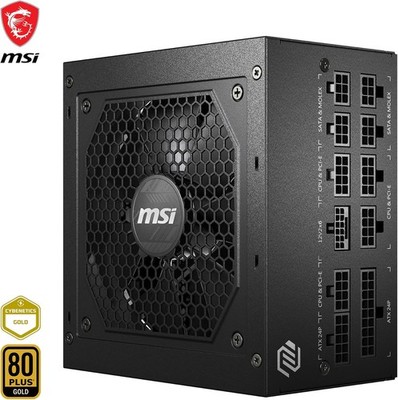MSI MAG A850GL PCIE5 850W Netzteil ATX 3.1 80 Plus Gold vollmodular 12V-2x6