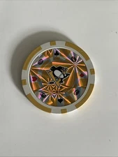 Pittsburgh Penguins Poker Chip Gold Collectors Edition Casino Style NHL 11.5g