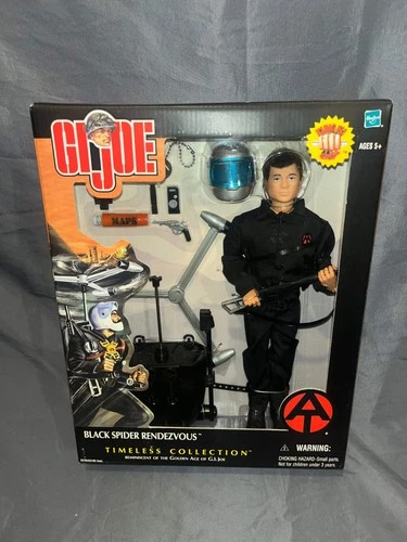 1/6 Scale Vintage Remake GI Joe Adventure Team Black Sider Rendezvous - NIB Hasb