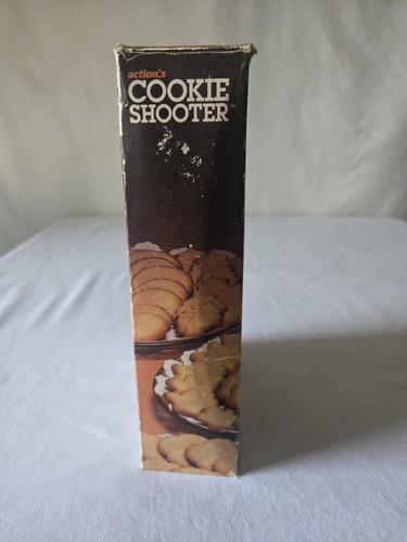 Sparabiscotti Vintage 1984 Azioni Visto in TV Decoratore Torte Completo Mai Usato - Foto 4 di 7