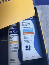 New. Panoxyl Acne Foaming Wash Antimicrobial Purifying Mist