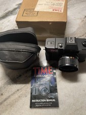 Time Film 35mm Camera Kinetic Optical Glass Lens 50mm Vintage 1985 Untested