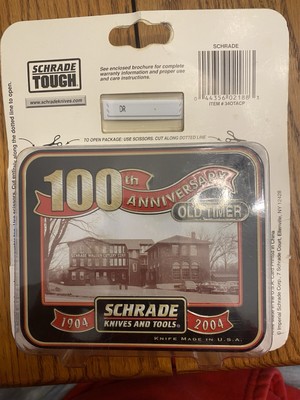 Schrade Knife Still In Original Packaging 