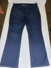 Levi's Signature Bootcut Jeans Women  s Size 20M Dark Wash Mid Rise W35 L32 NWOT