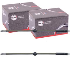 2x A.B.S. BREMSSCHLÄUCHE VORNE passend für ABARTH GRANDE PUNTO ALFA ROMEO MITO O