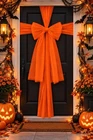 Halloween Orange Door Bow Kit 9m DIY Giant Front Door Decoration Party Prop