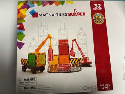 Magna-Tiles Magnetic Builder 32-Piece Set - 21632