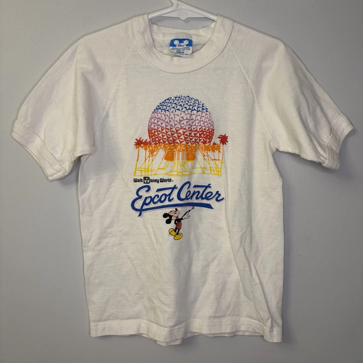 White Disney T-Shirts (1968-Now) for sale | eBay
