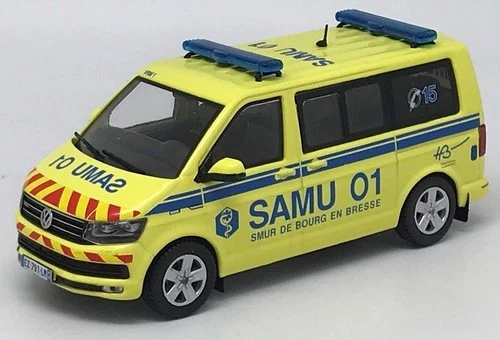 ODEON, VOLKSWAGEN T6 SAMU 01 – Édition Limitée à 504 ex., échelle 1/43, ODE089