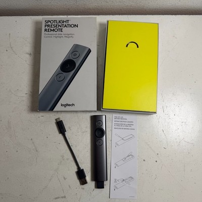 Logitech Spotlight Slate Advanced Wireless Bluetooth Presentation Remote Control