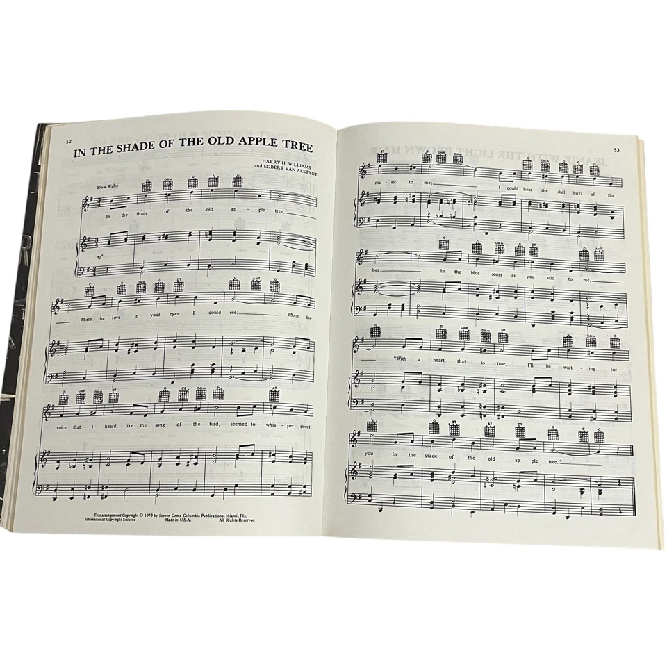 Nostalgia Nº 6 Piano Acordes Vocales Cancionero Música Sheel De Colección Años 70 Gran Bandera Antigua Foto 3 de 4