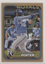 2024 Topps Series 2 Gold 1536/2024 Logan Porter #666 11ds