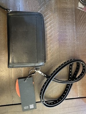 小物 SUPREME HTC Studded Wallet 🚨Supreme x HTC Studded Wallet Black Leather Italian Made