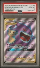 Gengar & Mimikyu GX PSA 10 GEM MINT 164/181 Full Art Team Up TAG TEAM Card