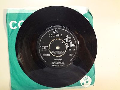 CHRIS FARLOW & THUNDERBIRDS:Hey Hey, Hey Hey-Hound Dog-U.K. 64