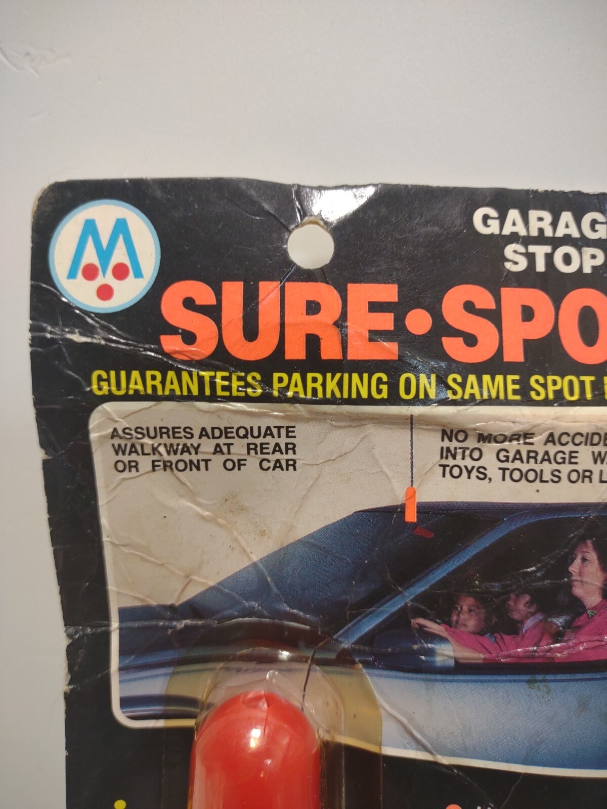 Vintage Garage Stop Sure Spot Parking 1991 New In Package 