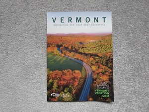Vermont Inspiration Travel Guide (Brand-New). . .4-Season Exploring Theme!
