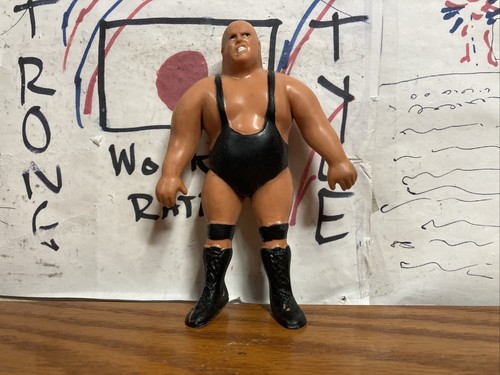 WWF KING KONG BUNDY LJN WRESTLING FIGURE TITAN SPO...