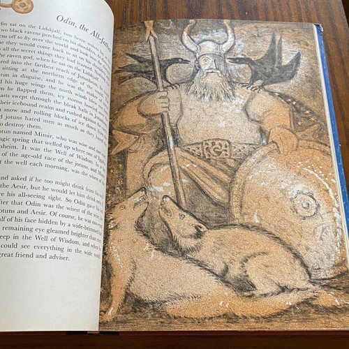 D'aulaires Norse Gods and Giants childrens book 1967 1st edition HB - Picture 13 of 19