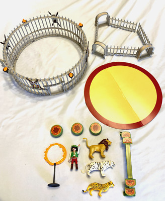 Vintage Playmobil 3727 Lion Tamers Romani Circus - BIG CAT SHOW +Fast Shipping!
