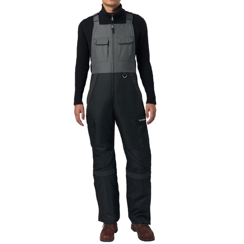 HISEA Men's Snow Bib Overalls Thinsulate Insulated Skiing Pants Working