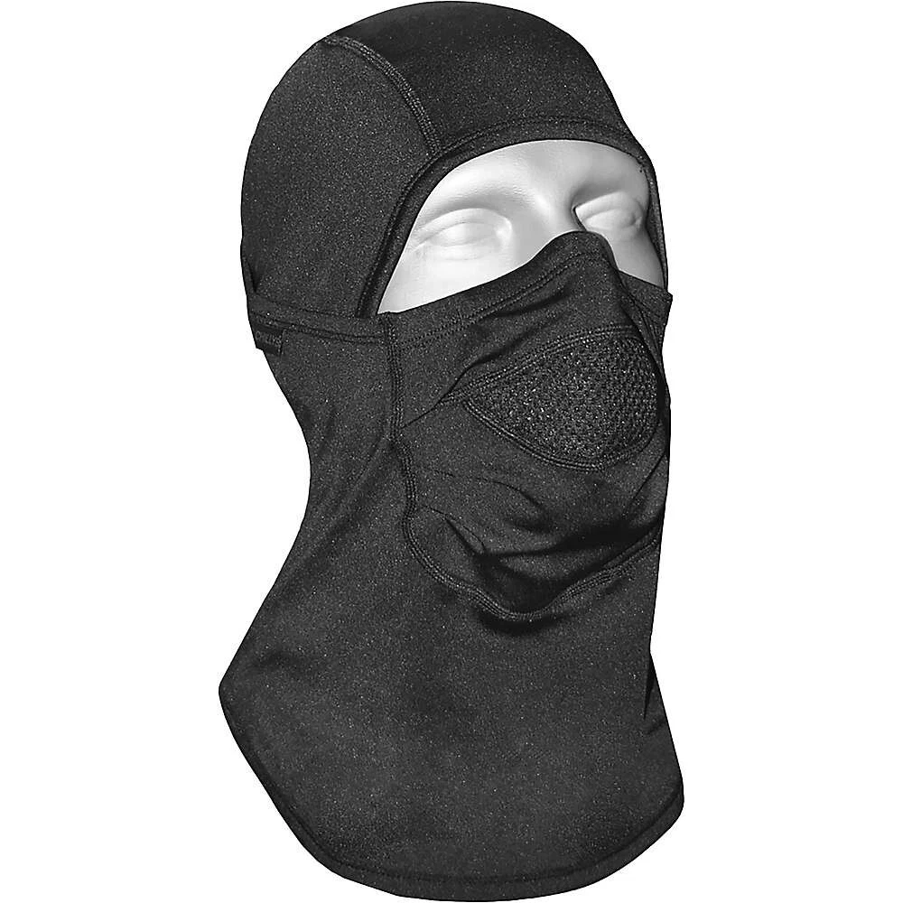 Hot Chillys L69615 Kids Black Micro-Elite Chamois Convertible Balaclava Sz L/XL